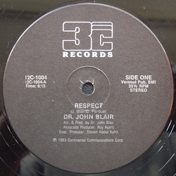 John Blair Respect Vinyl 12" USED