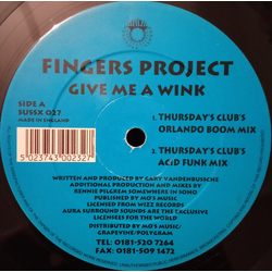 Fingers Project Give Me A Wink Vinyl 12" USED