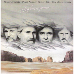 Waylon Jennings / Willie Nelson / Johnny Cash / Kris Kristofferson Highwayman Vinyl LP USED