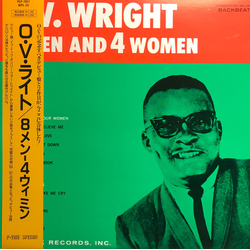 O.V. Wright 8 Men And 4 Women Vinyl LP USED
