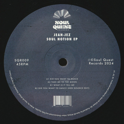 Jean-Jez Soul Notion EP Vinyl 12" USED