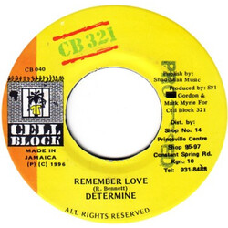 Determine Remember Love USED VINYL 7INCH 45 RPM