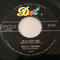 Billy Vaughn And His Orchestra Old Cape Cod / Theme From The Sundowners USED VINYL 7INCH 45 RPM SINGLE