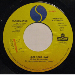 Blancmange Lose Your Love USED VINYL 7INCH PROMO