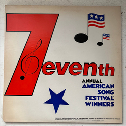 Various 7: The Seventh Annual American Song Festival Winners Vinyl LP USED