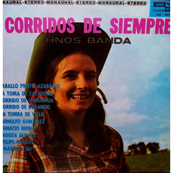 Los Hermanos Banda De Salamanca Corridos De Siempre Vinyl LP USED