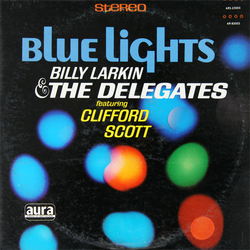 Billy Larkin And The Delegates Blue Lights Vinyl LP USED