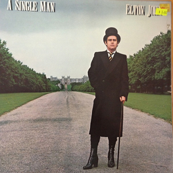 Elton John A Single Man Vinyl LP USED