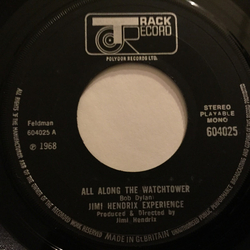 The Jimi Hendrix Experience All Along The Watchtower Vinyl 7" USED