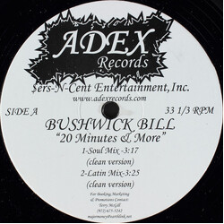 Bushwick Bill 20 Minutes & More USED VINYL 12INCH 33 S RPM