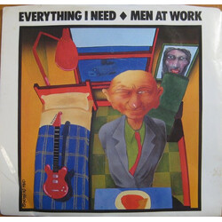 Men At Work Everything I Need USED VINYL 7INCH SINGLE PROMO