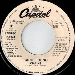 Carole King Chains USED VINYL 7INCH 45 RPM PROMO