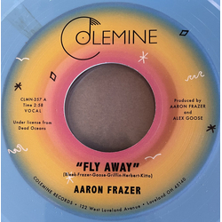 Aaron Frazer Fly Away / Play On Vinyl 7" USED