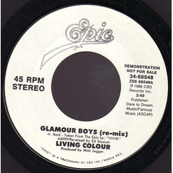 Living Colour Glamour Boys USED VINYL 7INCH 45 RPM PROMO