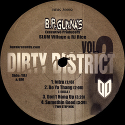 B.R. Gunna Dirty District Vol. 2 EP Vinyl 12" USED