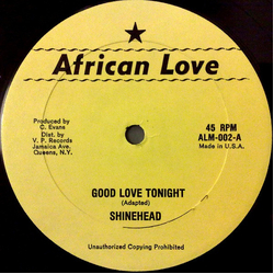 Shinehead Good Love Tonight Vinyl 12" USED