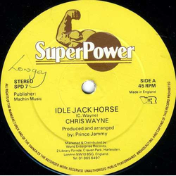 Chris Wayne Idle Jack Horse / Dancing Floor Vinyl 12" USED
