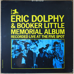 Eric Dolphy / Booker Little Memorial Album Recorded Live At The Five Spot Vinyl LP USED