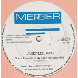 Janet Lee Davis Ooops There Goes My Heart Vinyl 12" USED