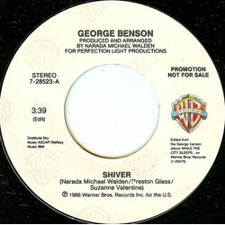 George Benson Shiver USED VINYL 7INCH 45 RPM PROMO STYRENE STEREO