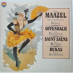 Lorin Maazel / Orchestre National De France Offenbach/Saint-Saëns/Dukas Vinyl LP USED