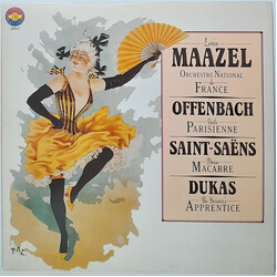 Lorin Maazel / Orchestre National De France Offenbach/Saint-Saëns/Dukas Vinyl LP USED