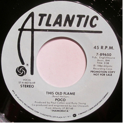 Poco (3) This Old Flame Vinyl 7" USED