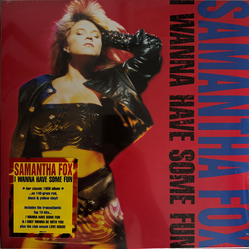 Samantha Fox I Wanna Have Some Fun Vinyl LP USED