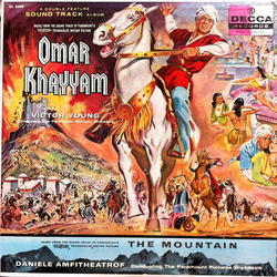 Victor Young / Daniele Amfitheatrof Omar Khayyam / The Mountain Vinyl LP USED