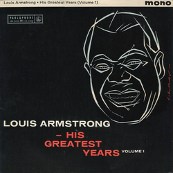 Louis Armstrong His Greatest Years - Volume 1 Vinyl LP USED