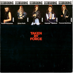 Scorpions Taken By Force Vinyl LP USED