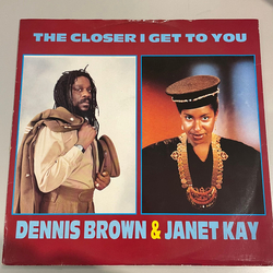 Dennis Brown / Janet Kay The Closer I Get To You Vinyl 12" USED
