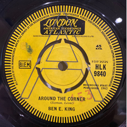 Ben E. King Around The Corner Vinyl 7" USED