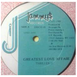 Thriller U Greatest Love Affair Vinyl 12" USED