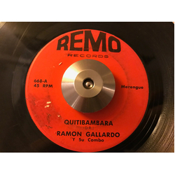 Ramon Gallardo Y Su Combo Quitibambara / El Negro Feliz Vinyl 7" USED