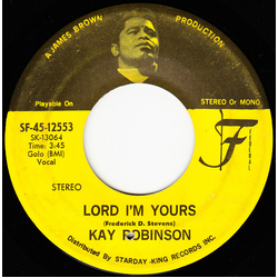 Kay Robinson Lord I'm Yours / This Old World Vinyl 7" USED