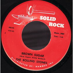 The Rolling Stones Brown Sugar / Get Off My Cloud Vinyl 7" USED