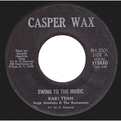 Karl Tenn / Hugh Hendriks And The Buccaneers Swing To The Music Vinyl 7" USED