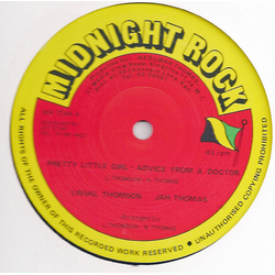Linval Thompson / Jah Thomas Pretty Little Girl / Advice From A Doctor / Feed Up Your Structure Vinyl 12" USED