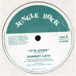Sammy Levi It's Over Vinyl 12" USED