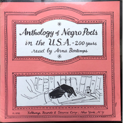 Arna Bontemps / Various Anthology Of Negro Poets In The U.S.A. - 200 Years Vinyl LP USED