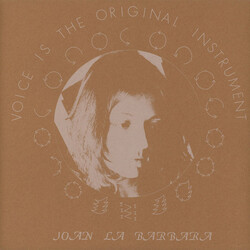 Joan La Barbara Voice Is The Original Instrument Vinyl LP USED