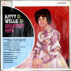Kitty Wells Greatest Hits Vinyl LP USED