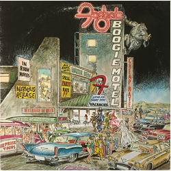 Foghat Boogie Motel Vinyl LP USED