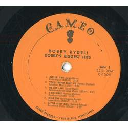 Bobby Rydell Bobby's Biggest Hits Vinyl LP USED