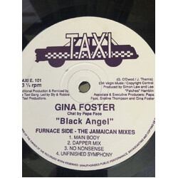 Gina Foster Black Angel USED VINYL 12INCH 33 S RPM