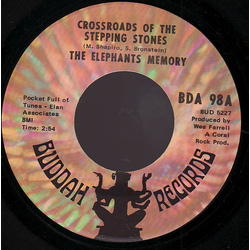 Elephants Memory Crossroads Of The Stepping Stones / Jungle Gym At The Zoo Vinyl 7" USED