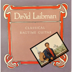 David Laibman Classical Ragtime Guitar Vinyl LP USED