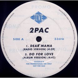 2Pac Dear Mama Vinyl 12" USED