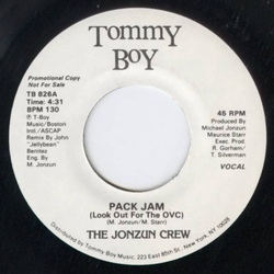 The Jonzun Crew Pack Jam (Look Out For The OVC) Vinyl 7" USED